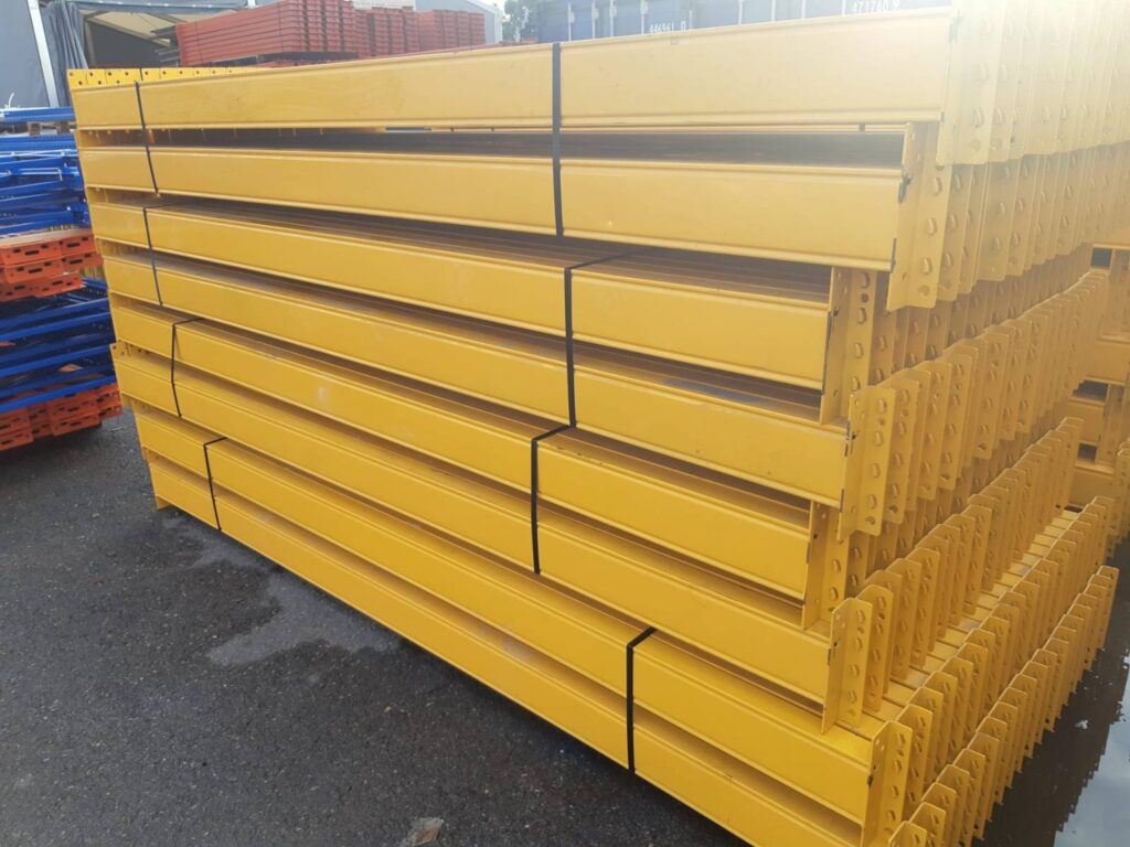 Rack à palettes occasion en excellent état – Échelles H9m + Lisses L2.70m 3T/Niv - Image 2