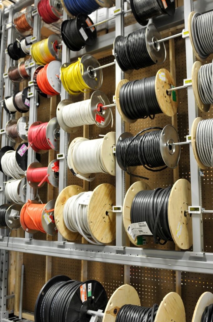 Présentoir à bobine de fil – robuste et résistant pour quincailleries et centres de rénovation - Image 2