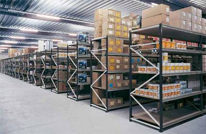 Rack rayonnage mi lourd industrielle pour entrepôts à Paris en Île-de-France – étagère charge lourde modulable - Image 1