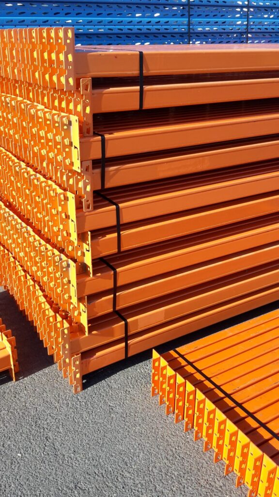 Rack à palette d’occasion FERALCO – 1.5T par niveau, 27 échelles et accessoires - Image 2