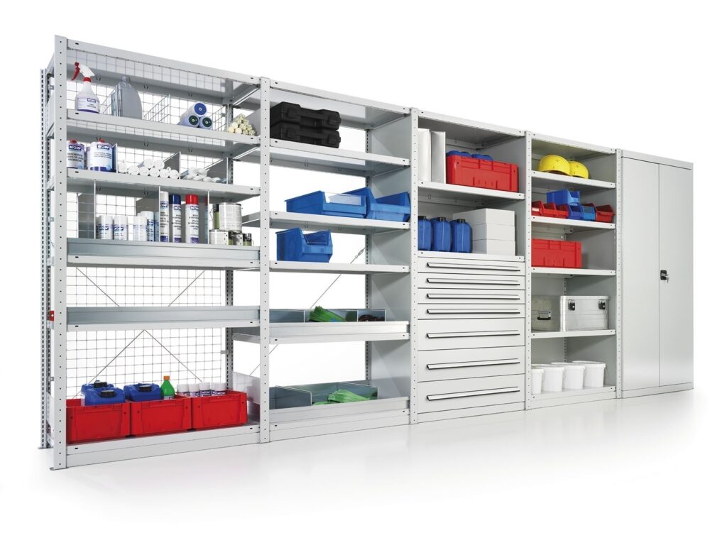 Rayonnage archives BlueRack – armoire métallique pour dossiers suspendus et boîtes d&rsquo;archives - Image 2