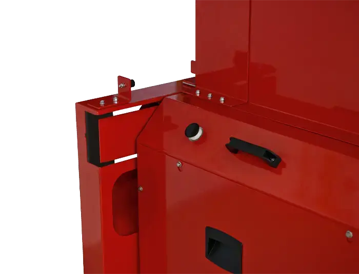 Stockeur de palettes AJUSTABLE – acier, pneumatique, 15 palettes (500 kg), logistique, industrie, agroalimentaire - Image 4