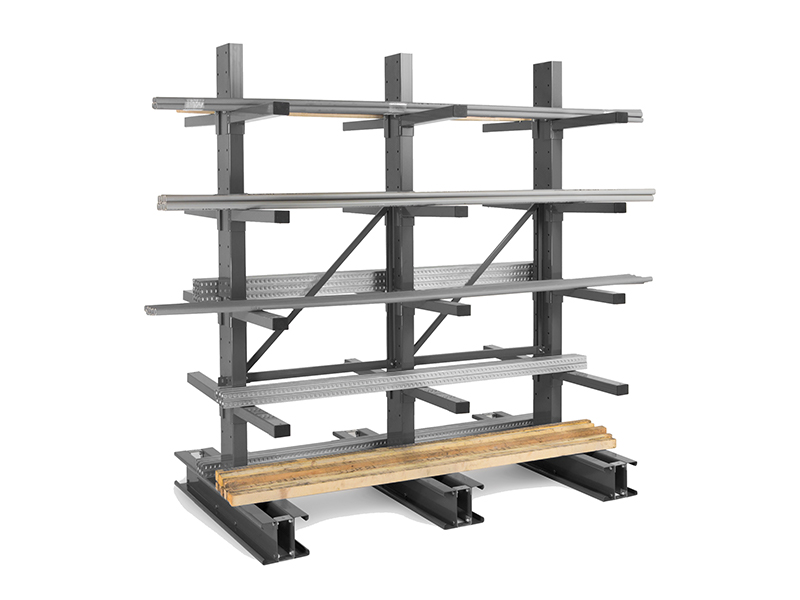 Rayonnage CANTILEVER MI-LOURD – Stockage horizontal de charges mi-lourdes jusqu&rsquo;à 800 kg par bras - Image 2