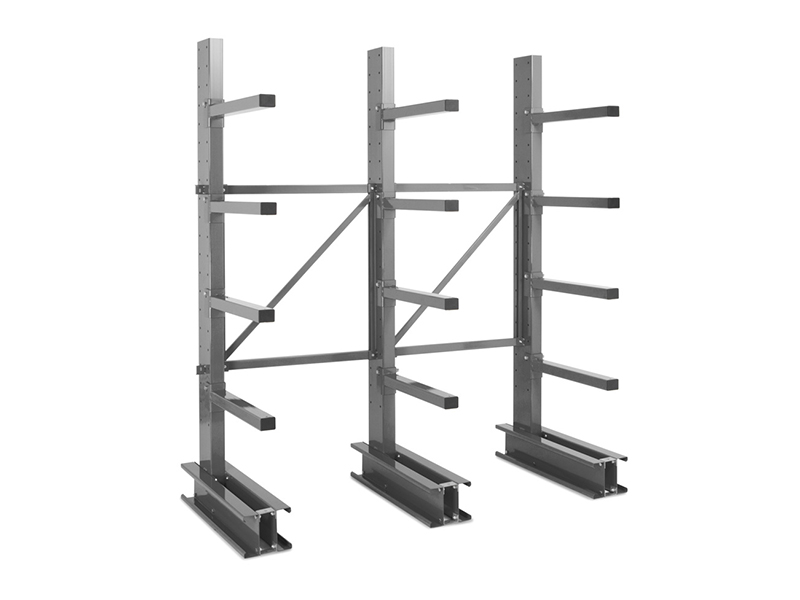 Rayonnage CANTILEVER MI-LOURD – Stockage horizontal de charges mi-lourdes jusqu&rsquo;à 800 kg par bras - Image 3