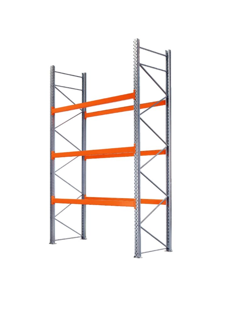 Rayonnage à palettes neuf – jusqu&rsquo;à 13 m de hauteur, 1m85 à 3m90 de largeur, charge maximale 3 tonnes - Image 1
