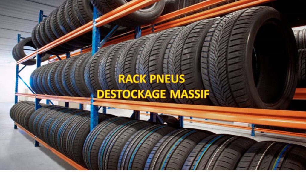 Rack pneu occasion & neuf Ile de France – rayonnage modulable et durable pour stockage vertical - Image 1