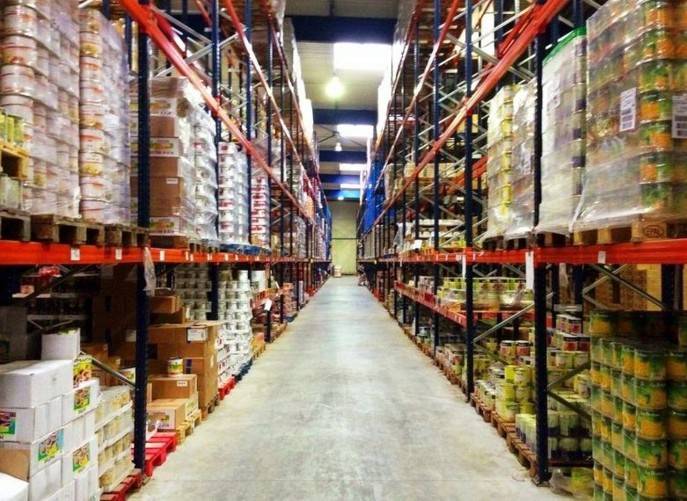 Rack à palettes occasion pour chambres froides et grossistes alimentaires à Marseille - Image 1