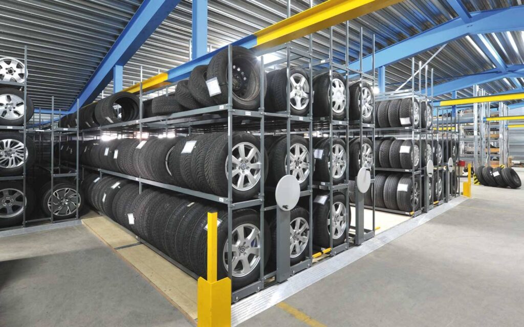 Rack rayonnage pneu d&rsquo;occasion & neuf – rangement pneus pour garage à Paris Île-de-France 1