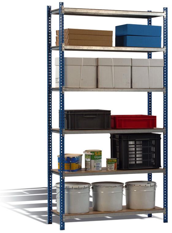 Rayonnage R.A.P – stockage jusqu&rsquo;à 300kg, profondeur 360 mm, compact et modulable - Image 2