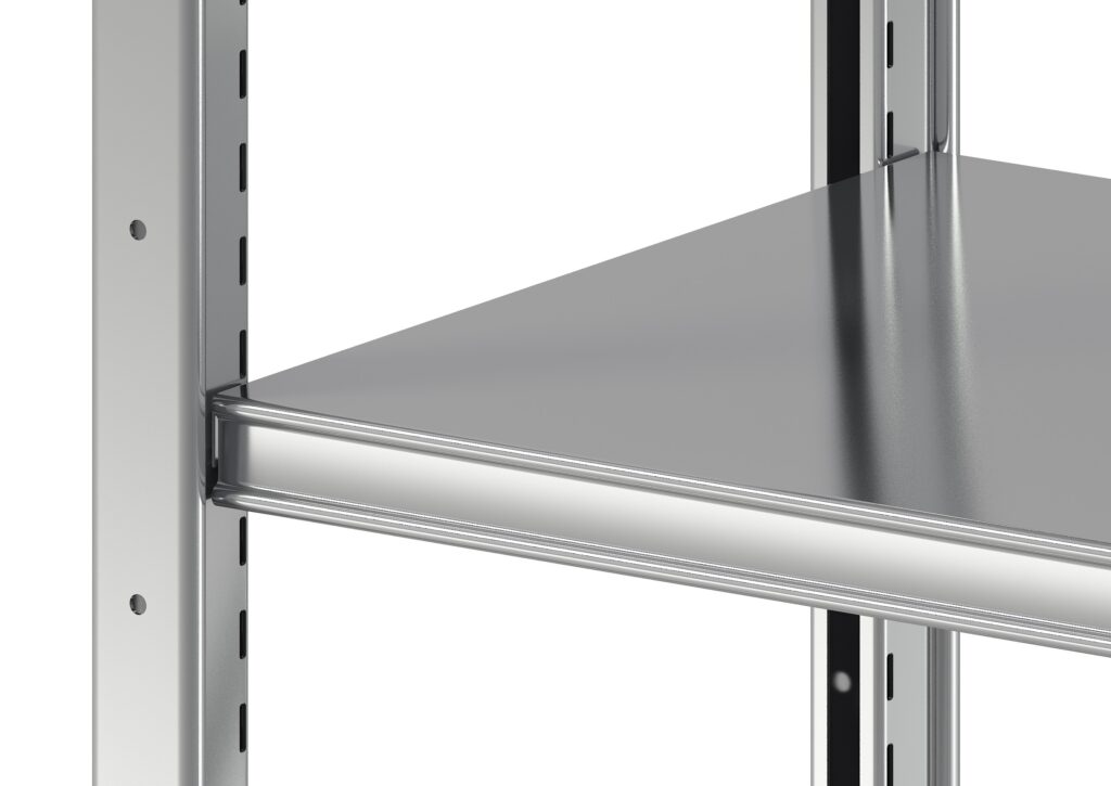 Tolé éco – échelles boulonnées en acier SENDZIMIR ou RAL 7035, avec croisillons de stabilité - Image 4