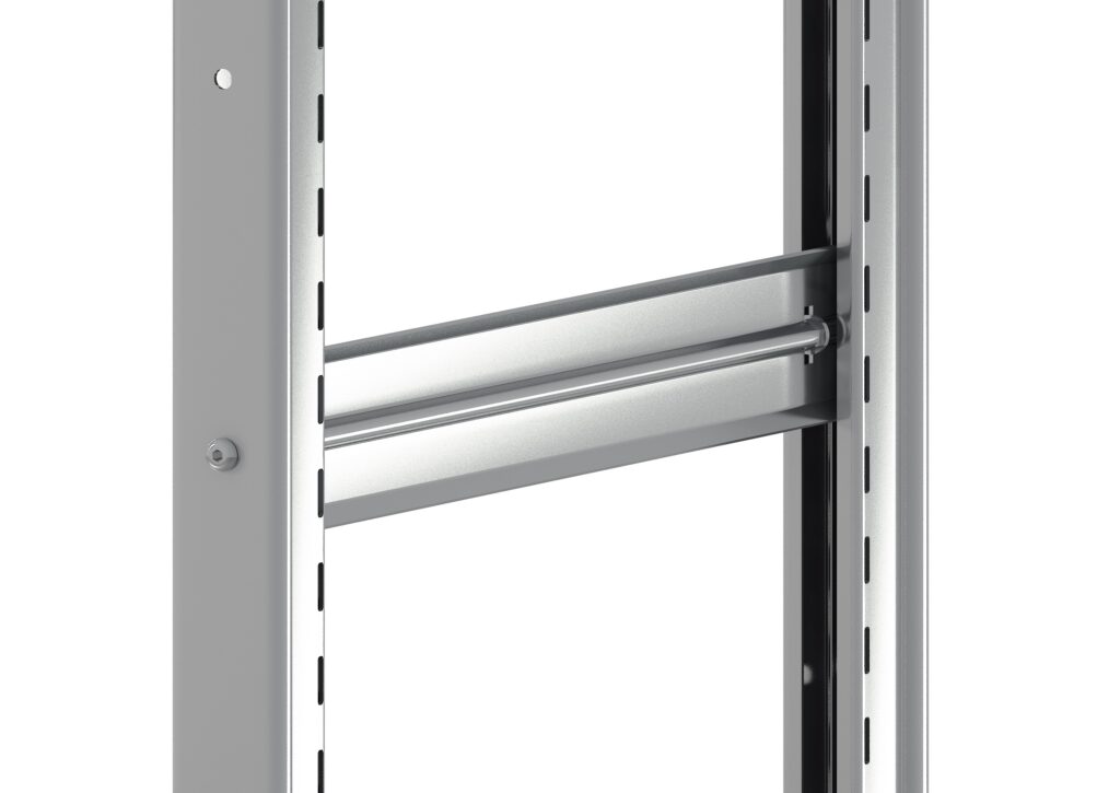 Tolé éco – échelles boulonnées en acier SENDZIMIR ou RAL 7035, avec croisillons de stabilité - Image 3