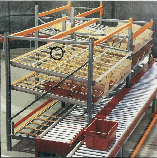 Rayonnage dynamique pour cartons – stockage FIFO et picking industriel - Image 4