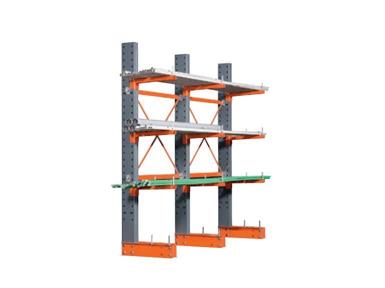 Rayonnage cantilever mi-lourd SM – système modulaire simple ou double face – M.S.I. - Image 2