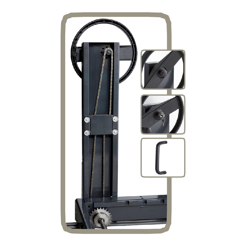 Rayonnage mobile ASTOR – optimisation d&rsquo;espace, chariots de 0,9 à 9m, entraînement par friction ou crémaillère - Image 4