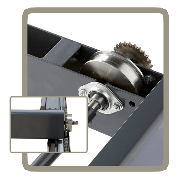 Rayonnage mobile ASTOR – optimisation d&rsquo;espace, chariots de 0,9 à 9m, entraînement par friction ou crémaillère - Image 3