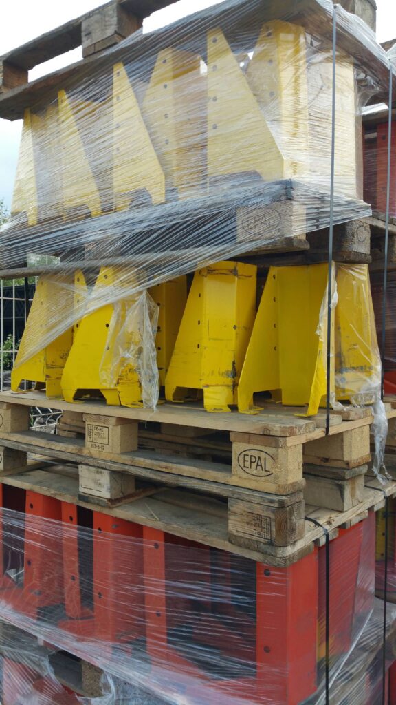 Lot matériel de stockage lourd SAMETO – 4T par niveau, 40 échelles, 280 lisses et accessoires - Image 2