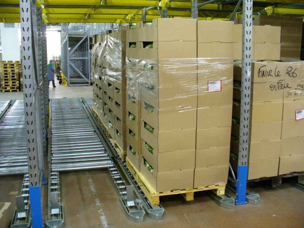 Ligne de stockage dynamique palette FIFO et LIFO – stockage par gravité de palettes Euro ou non standard - Image 4