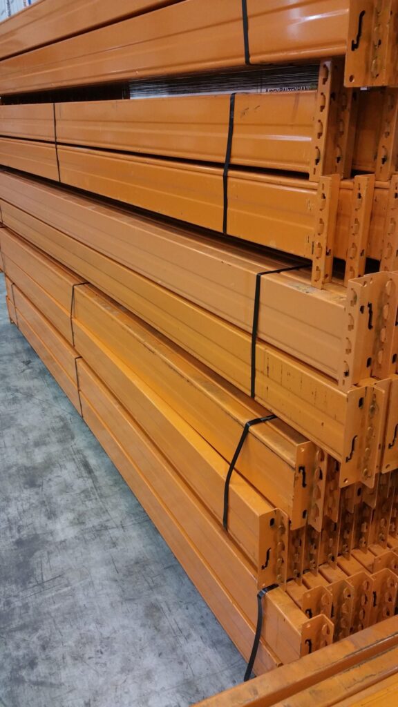 Lot de rack lourd à palette d&rsquo;occasion STOW – LOST001 – 240 palettes Europe – 20 échelles de 5700mm x 1000mm - Image 2