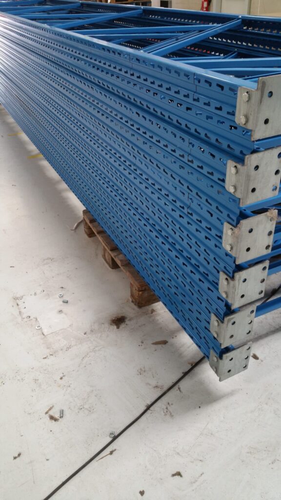 Lot de rack lourd à palette d&rsquo;occasion STOW – LOST001 – 240 palettes Europe – 20 échelles de 5700mm x 1000mm - Image 3