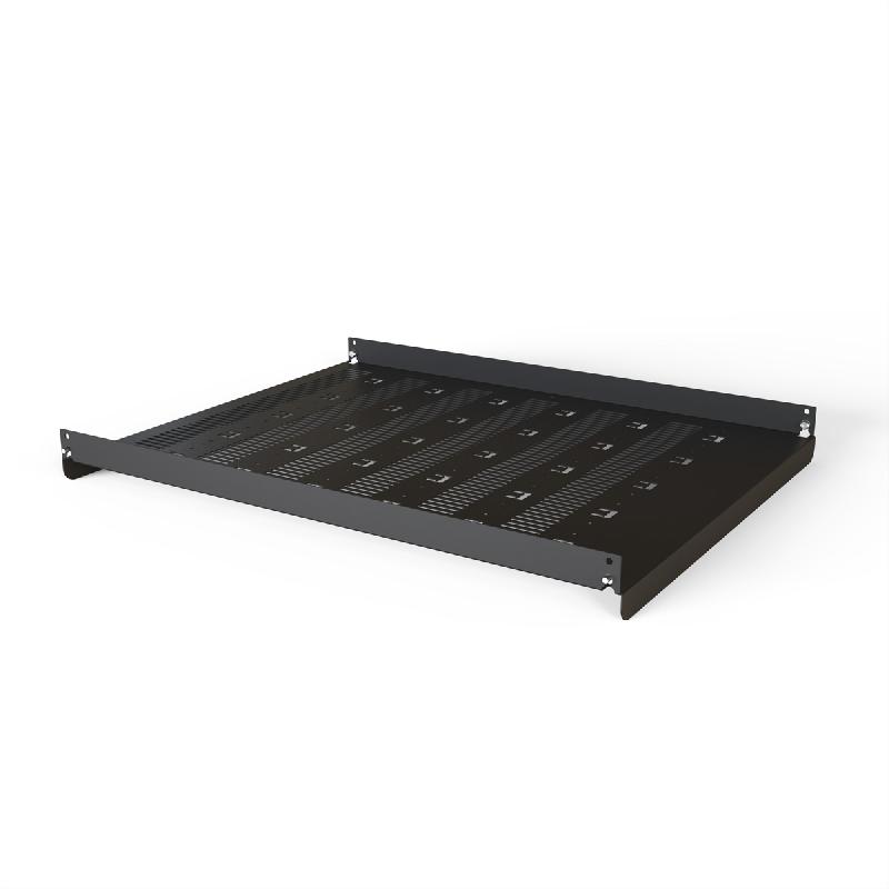 Étagère varistar SCHROFF, fixe, 75 kg, RAL 7021, 600W 800D - Image 1