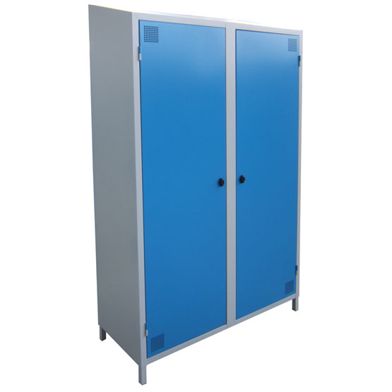 Armoire de rangement en acier, 45 m³, neuf, avec poignée et 2 tiroirs - Image 3