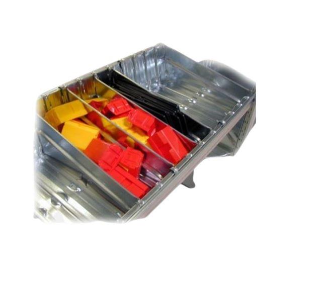 Bac modulaire rayonnage léger RACK galvanisé – acier de première qualité – certification TUV – différentes profondeurs disponibles - Image 2