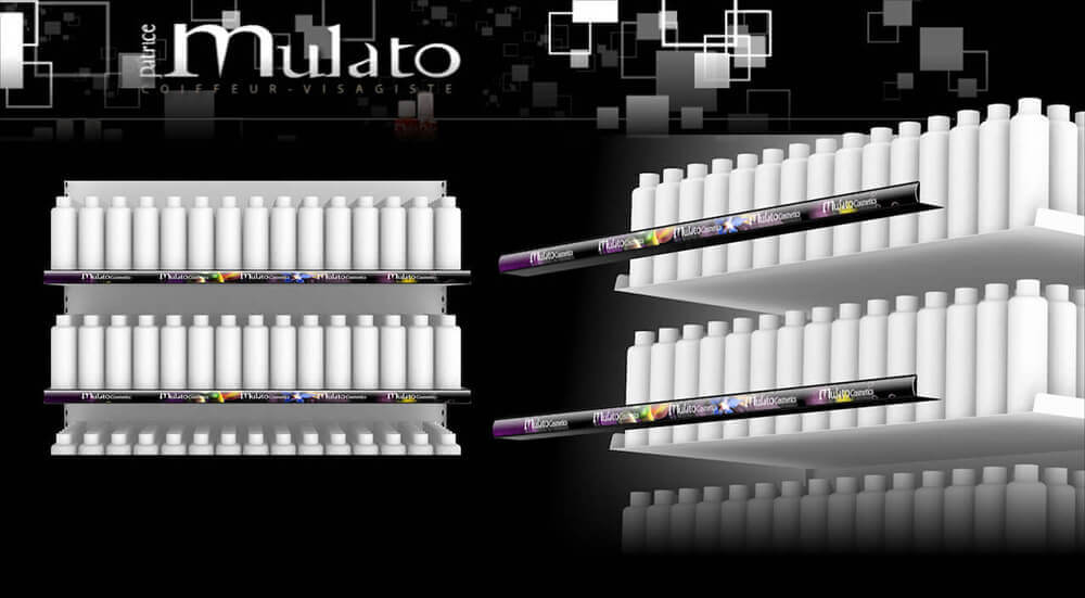 Bandeau de rayonnage PLV – en plastique ou carton pour habillage de linéaire - Image 3