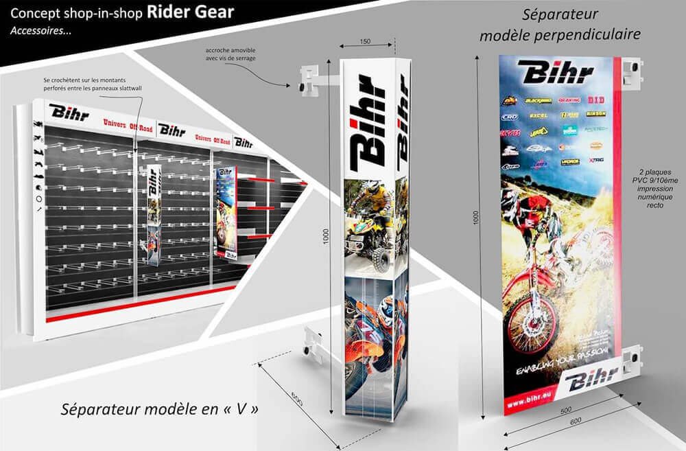Bandeau de rayonnage PLV – en plastique ou carton pour habillage de linéaire - Image 4