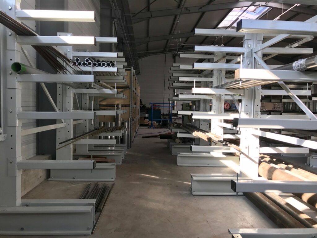 Cantilever léger pour charges longues et légères – rayonnage simple ou double face à St Étienne - Image 3
