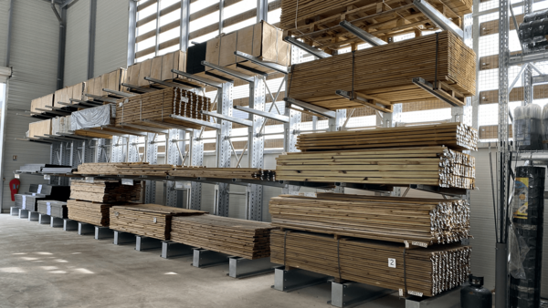 Cantilever extérieur – stockage de marchandises hors-normes et grandes longueurs en acier galvanisé - Image 4