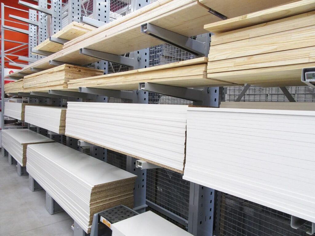 Cantilever intérieur – solution de stockage pour marchandises hors-norme et grandes longueurs - Image 3