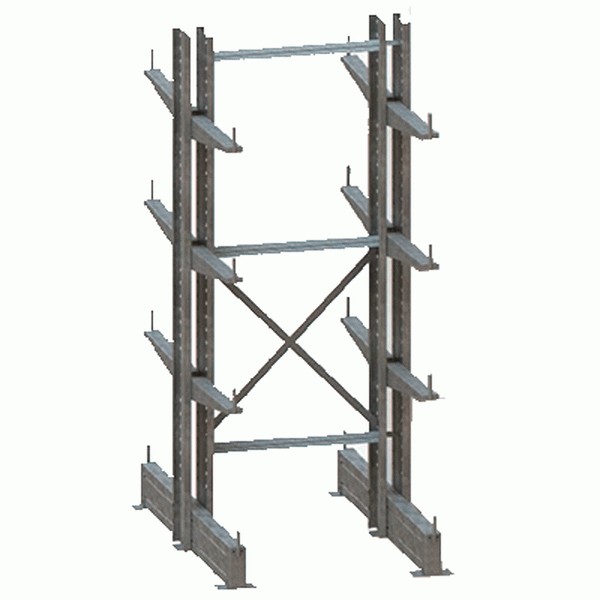 Cantilever lourd Manublok – rayonnage pour stockage de panneaux bois, profils, tubes et plaques - Image 1