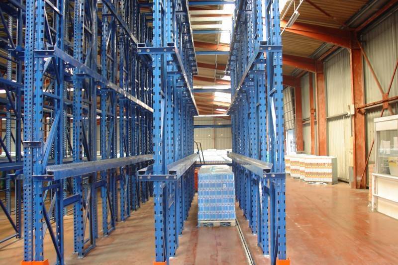 Rack par accumulation double entrée – stockage optimisé pour palettes en grande quantité - Image 2