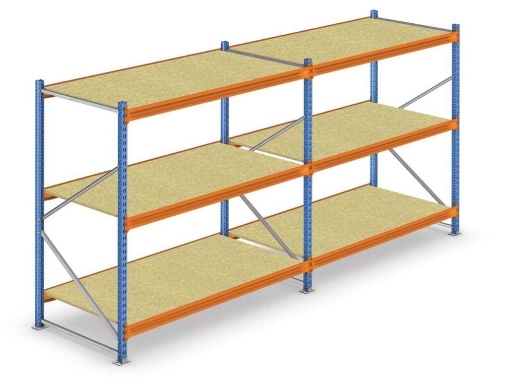 Rayonnage pour charges mi-lourdes et lourdes M7 – capacité jusqu&rsquo;à 650 kg par m² - Image 4