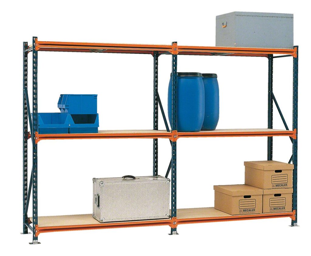 Rayonnage pour charges mi-lourdes et lourdes M7 – capacité jusqu&rsquo;à 650 kg par m² - Image 1