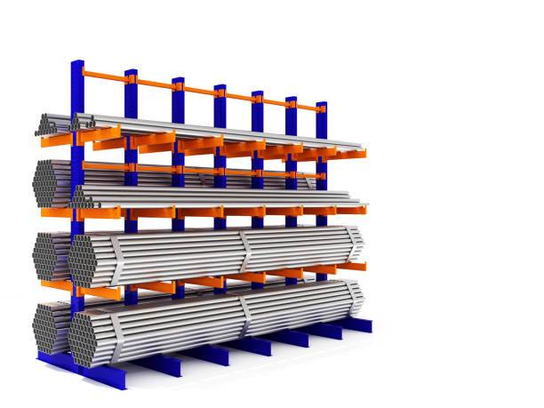 Rack Cantilever neuf – Stockage de produits longs et lourds en industrie - Image 1