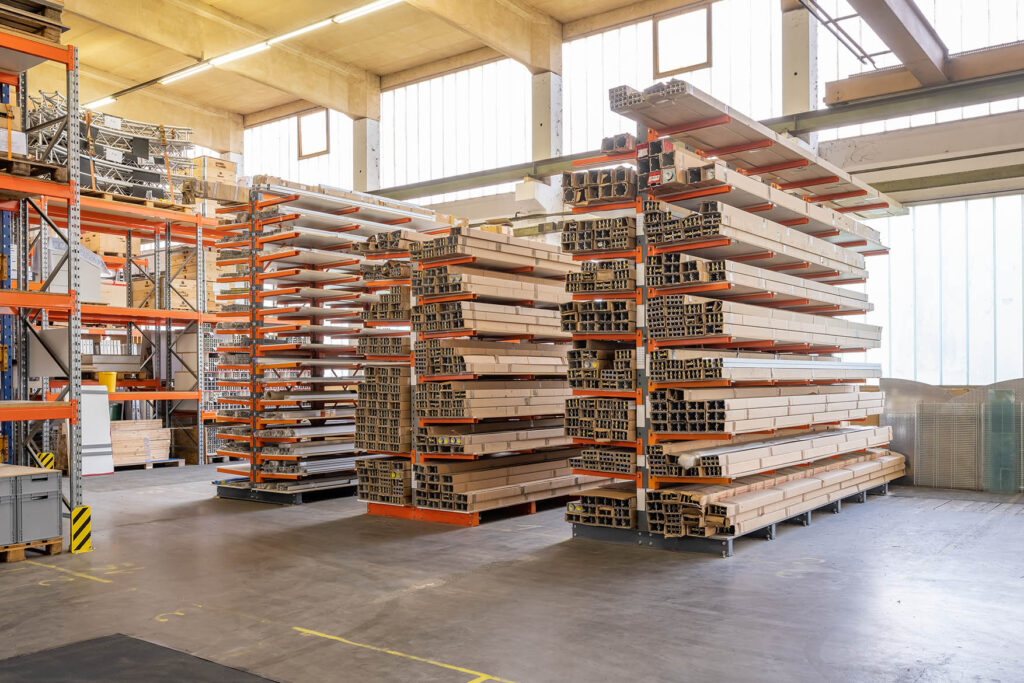 Rayonnages cantilever ELVEDI – stockage de marchandises longues, modulables et robustes - Image 3