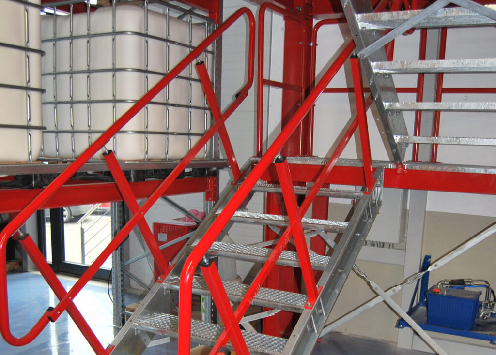 Plateformes de stockage ELVEDI – solutions modulaires en acier pour espaces de stockage étendus 1