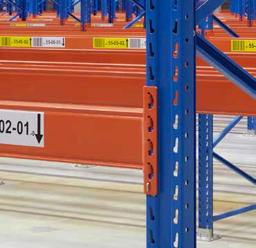 Rayonnage conventionnel à palettes MSI – pal rack® pour stockage industriel en hauteur jusqu&rsquo;à 30 m - Image 4