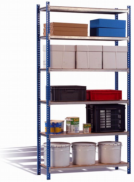 Rayonnage auto stable profilé RAP – tablettes 252 à 702 mm avec dossiers suspendus - Image 3