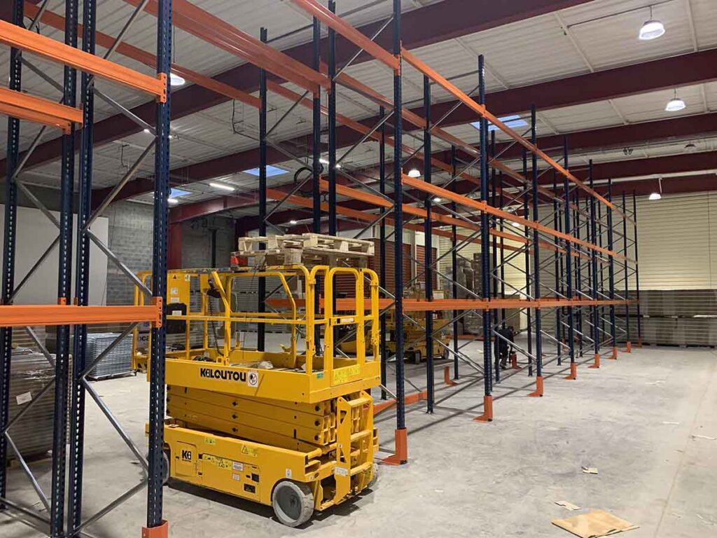 Rayonnage à palettes classique – stockage de charges lourdes avec capacité jusqu&rsquo;à 4500 kg / niveau - Image 2