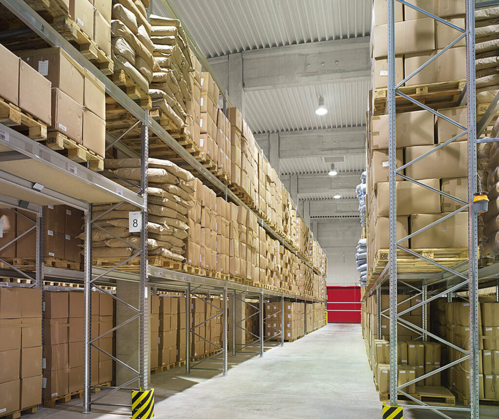 Rayonnages à palettes ELVEDI – stockage sécurisé de palettes, caisses grillagées et caisses en acier - Image 3