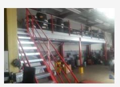 Plateforme de stockage métallique démontable et autoportante – Mezzanine industrielle pour ateliers et entrepôts - Image 2