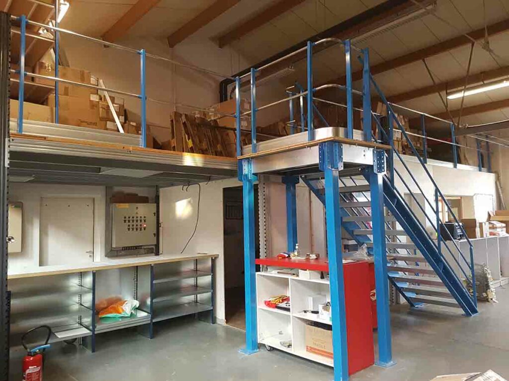 Plateforme de stockage – solutions de stockage en hauteur pour agrandir vos espaces 1