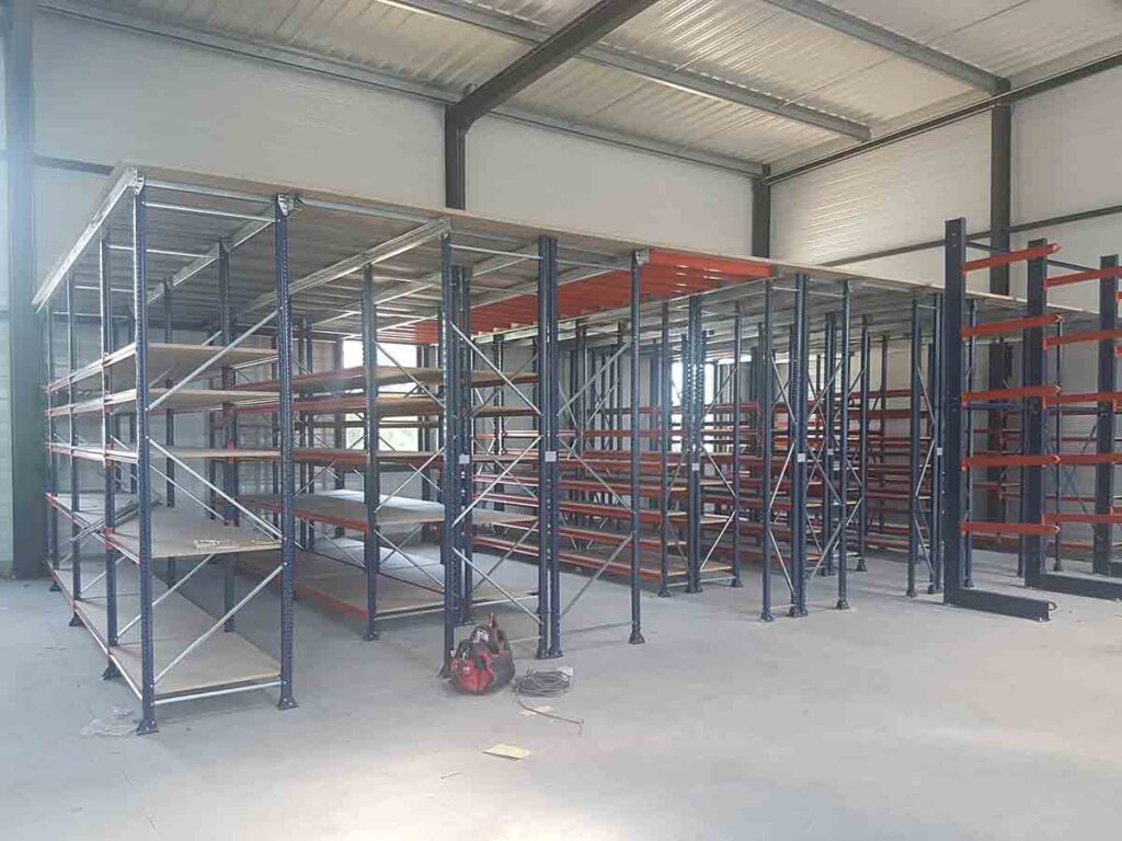 Plateforme de stockage sur rayonnage – montage simple, adaptation à vos dimensions et conformité eurocode iii - Image 4