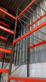 Platelage filaire galvanisé pour rayonnages – adapté palettes 800×1200 – charge 500 à 800 kg - Image 2