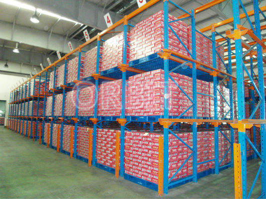 Système de défilement ligne par ligne de palette à plusieurs niveaux avec partie double – conduisez dans des supports de palette - Image 3