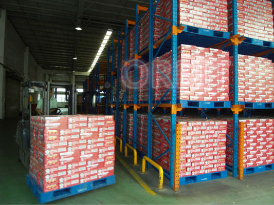 Système de défilement ligne par ligne de palette à plusieurs niveaux avec partie double – conduisez dans des supports de palette - Image 4