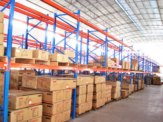 Rayonnage palette sélectif 2000kg deux/trois couches pour marchandises de carton 2