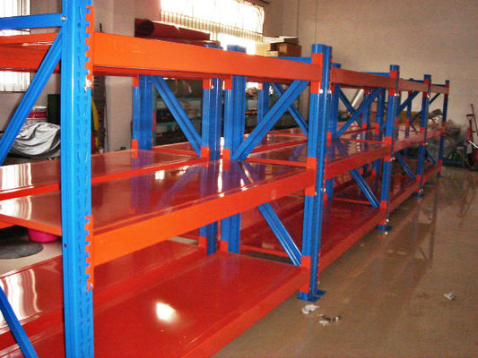 200kg entrepose le long défilement ligne par ligne d&rsquo;envergure pour petit/moyen article manuel – étagère de stockage en métal - Image 4